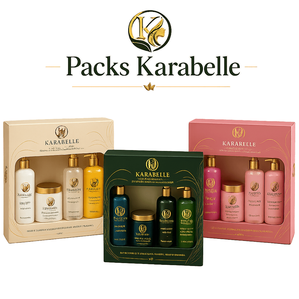 Packs de protéine cheveux Karabelle avec soins capillaires